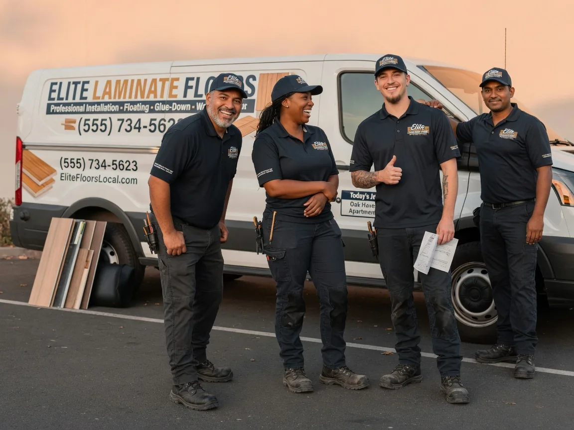 Laminate flooring installation company in Rock Creek, OH